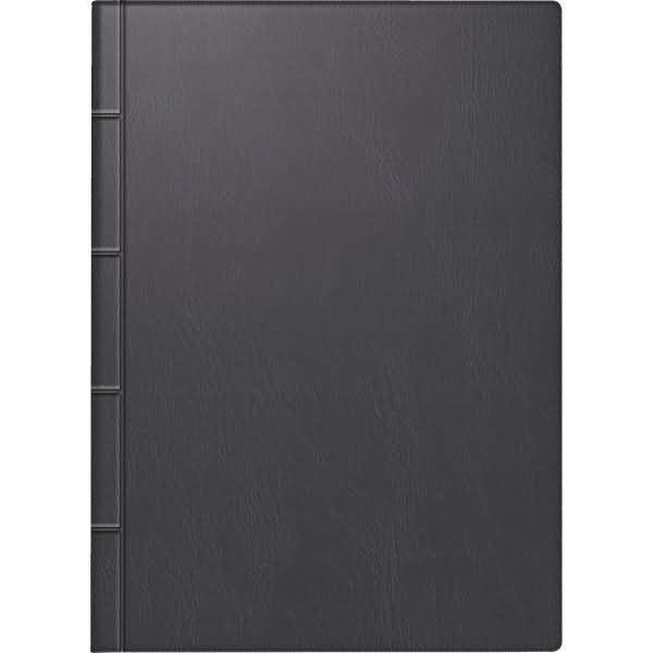 Taschenkalender 10x14cm schwarz Kalendarium 2023