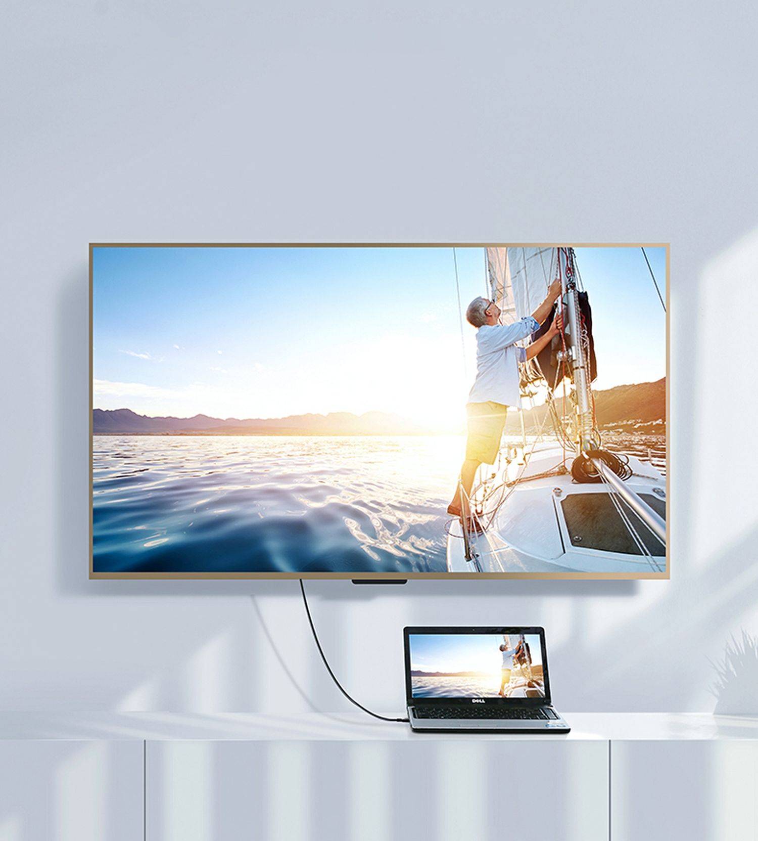 Ugreen Kabel HDMI Kabel 4K 60 Hz 2 m Videokabel Adapter Schwarz-Gelb