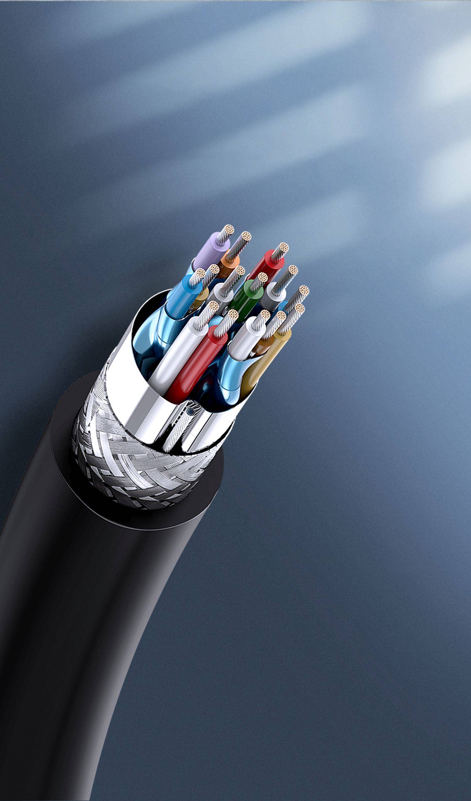 Ugreen Kabel HDMI Kabel 4K 60 Hz 2 m Videokabel Adapter Schwarz-Gelb