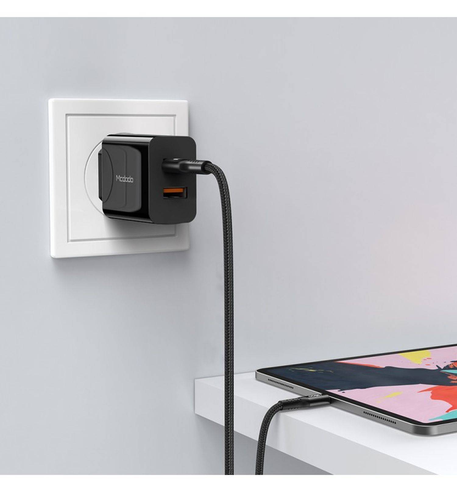 Mcdodo 18W 2x USB AC Schnellladung Ladegerät Scnhnellladegerät Netzteil 2x USB-Ports