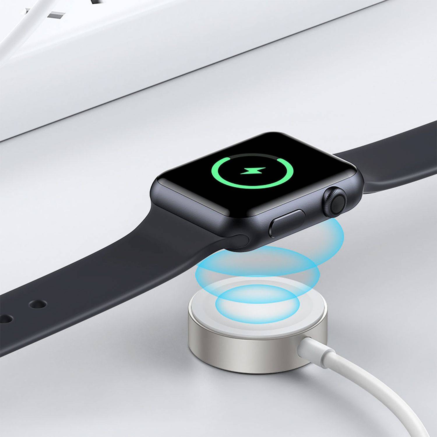 Joyroom Ladekabel mit Induktionsladegerät kompatibel mit Watch 2.5W Magnetisch Kabel Typ-C weiß