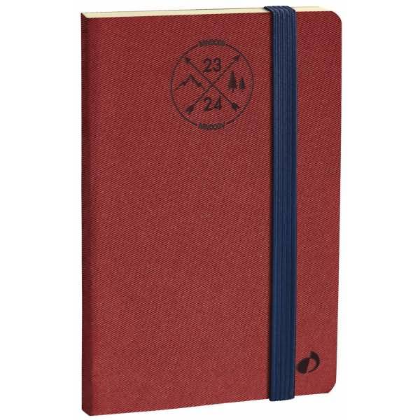 Kalender Horizontal 24 10x15cm Everest bordeaux 2024