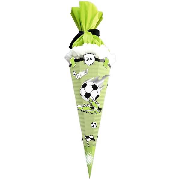 Schultüten-Dekorationsset 350g/qm Fußball