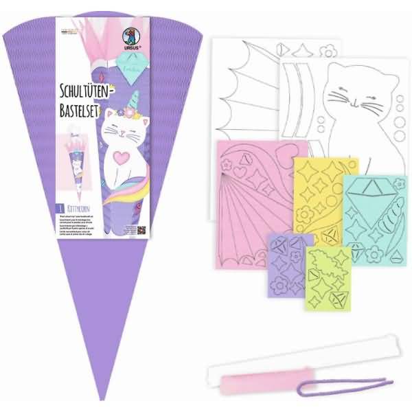 Schultüten-Bastelset 68cm Ninja
