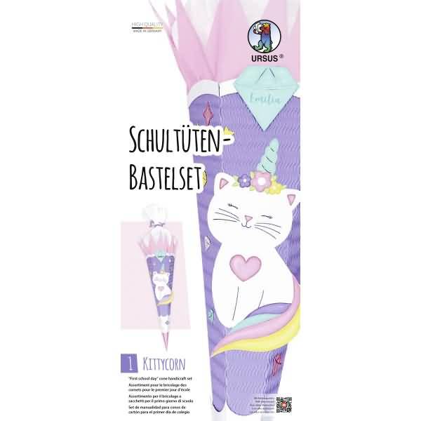 Schultüten-Bastelset 68cm Ninja