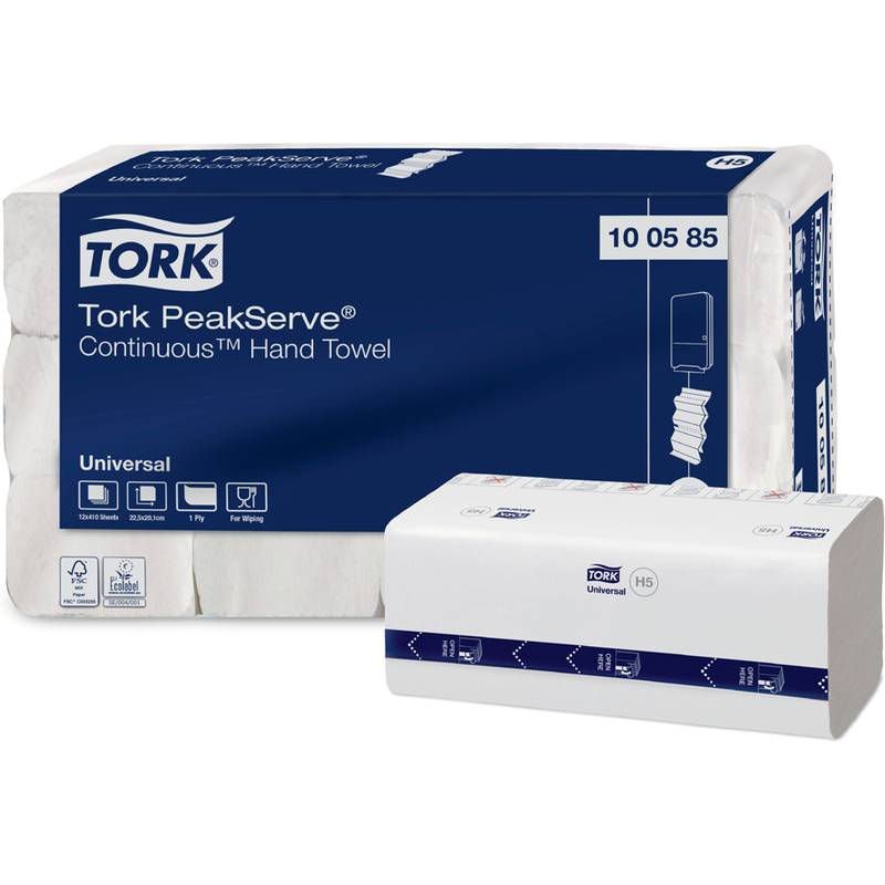 TORK PeakServe Endlos-Handtuchpapier, 201 x 225 mm, weiß