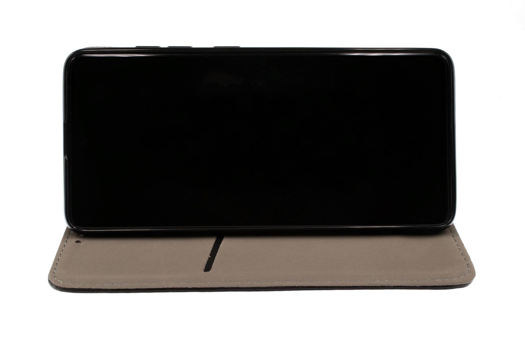 JAMCOVER Bookcase Smooth & Safe Schwarz für Samsung Galaxy A36 5G, Galaxy A56 5G - Handytasche mit Kartenfach und Standfunktion