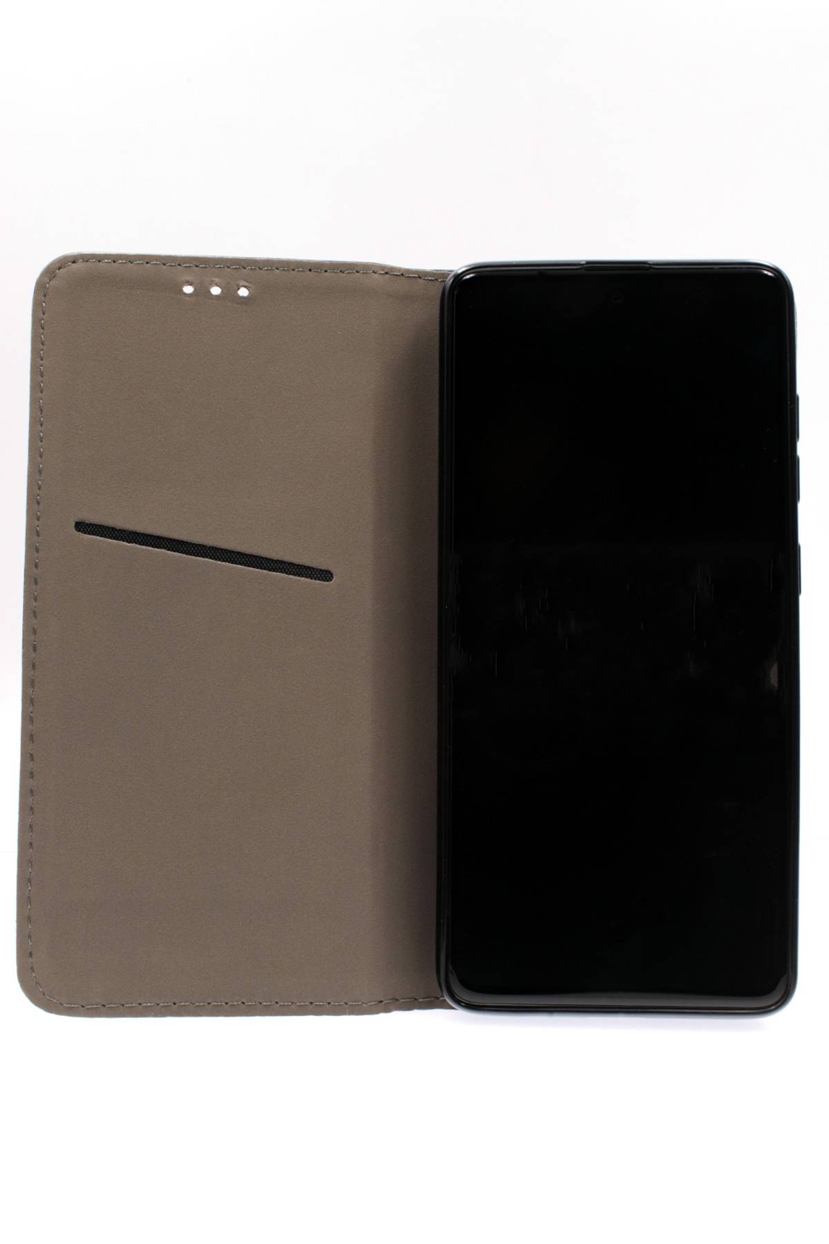 JAMCOVER Bookcase Smooth & Safe Schwarz für Samsung Galaxy A36 5G, Galaxy A56 5G - Handytasche mit Kartenfach und Standfunktion