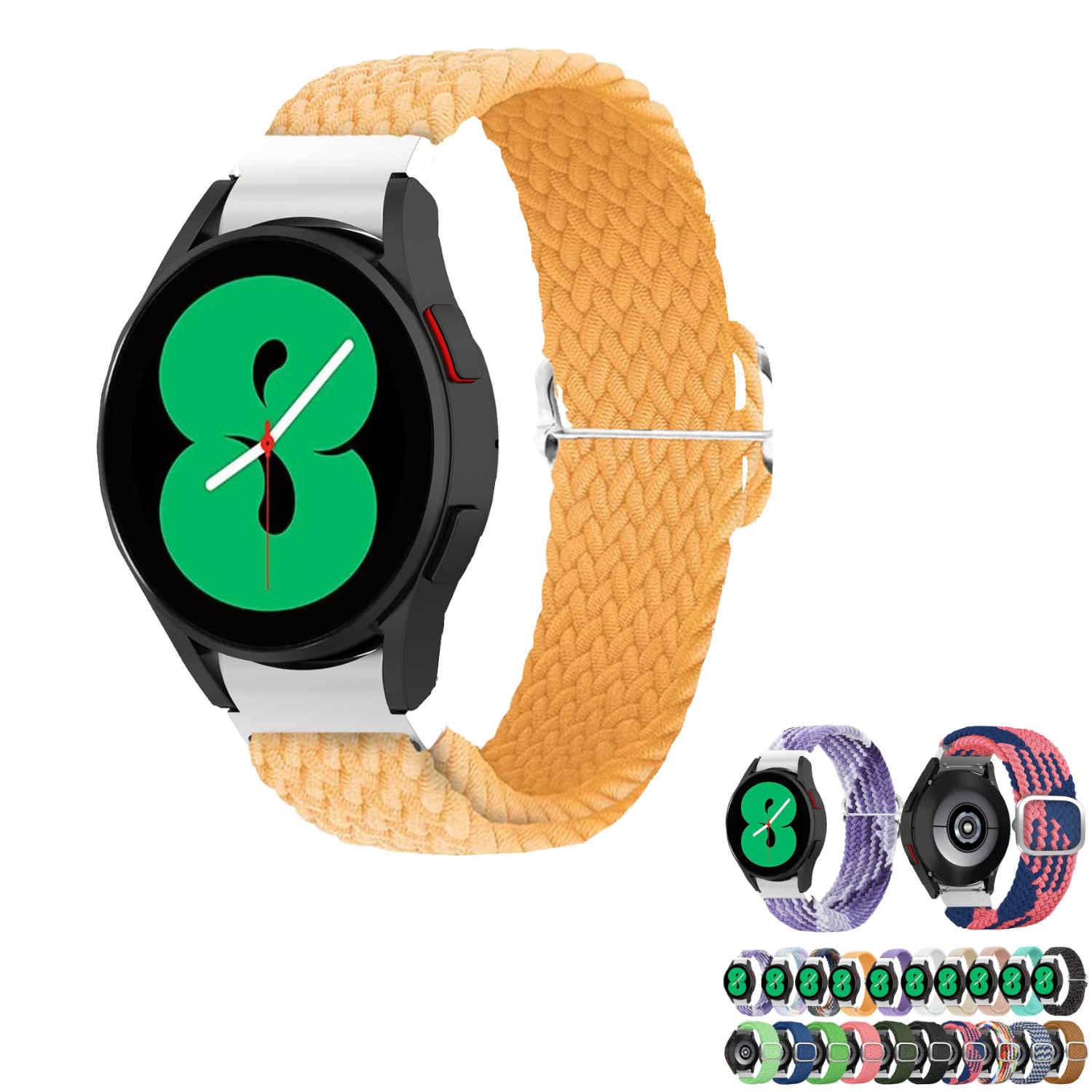 Für Samsung Galaxy Watch FE 6 5 4 Normal Pro Classic Nylon Arm Band