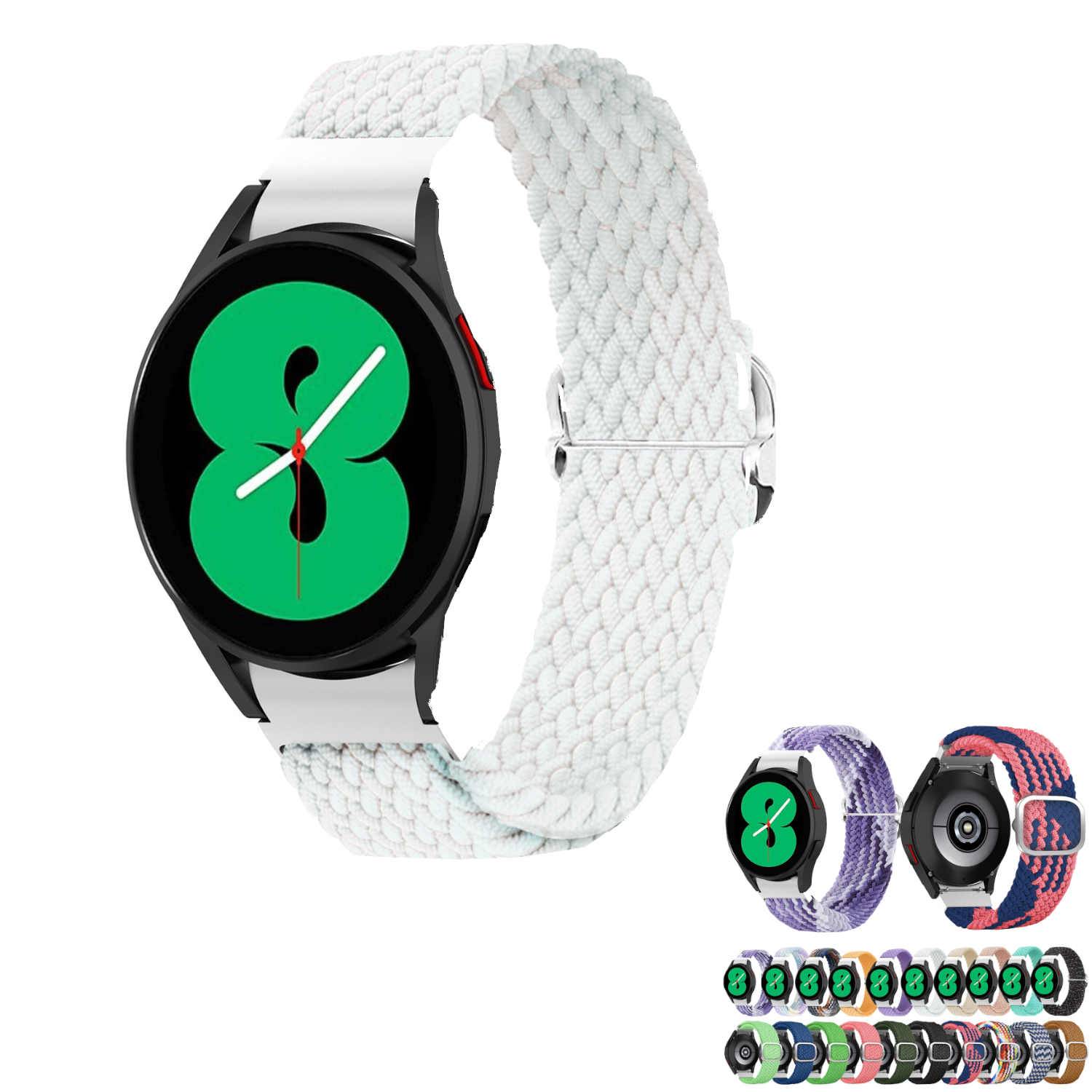 Für Samsung Galaxy Watch FE 6 5 4 Normal Pro Classic Nylon Arm Band