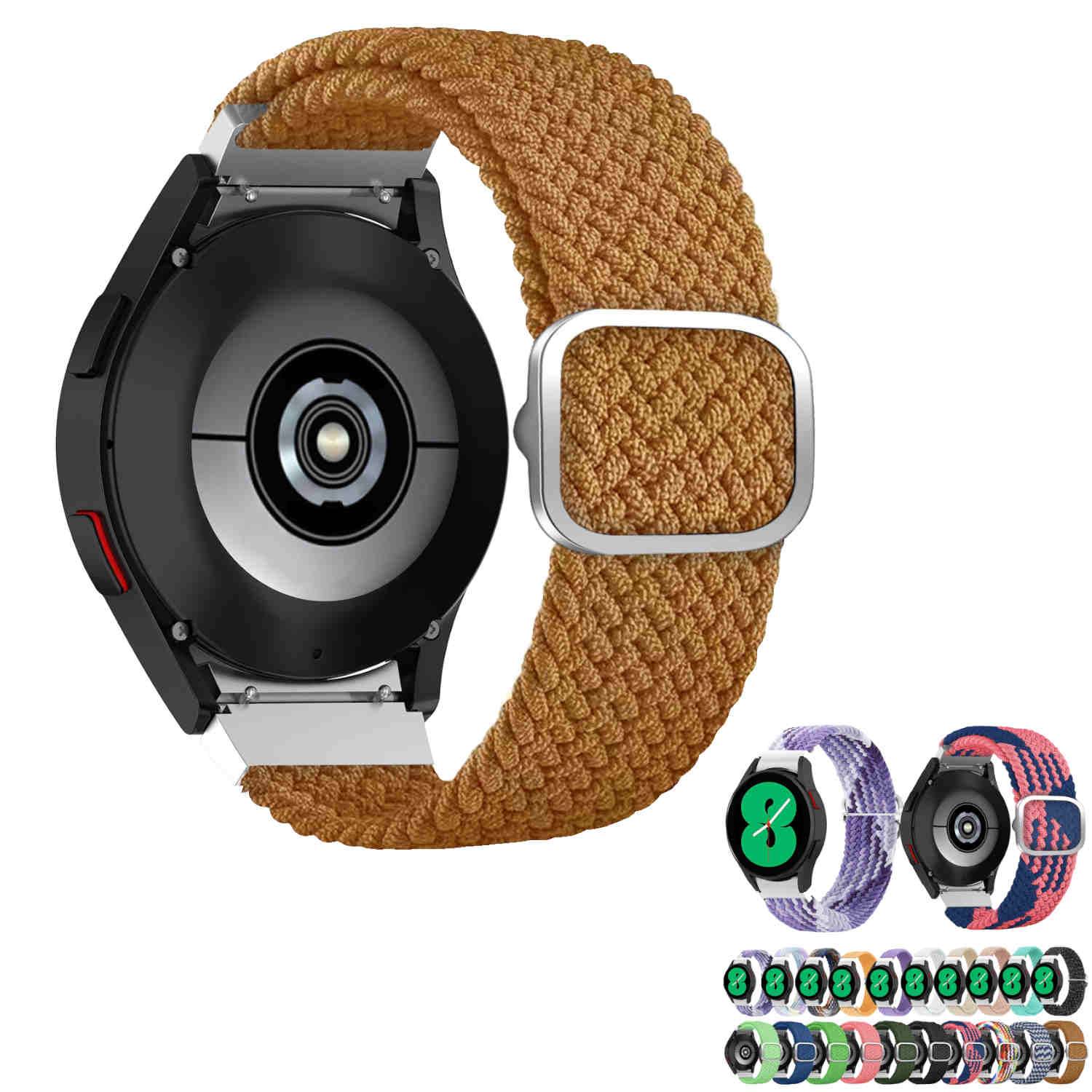 Für Samsung Galaxy Watch FE 6 5 4 Normal Pro Classic Nylon Arm Band