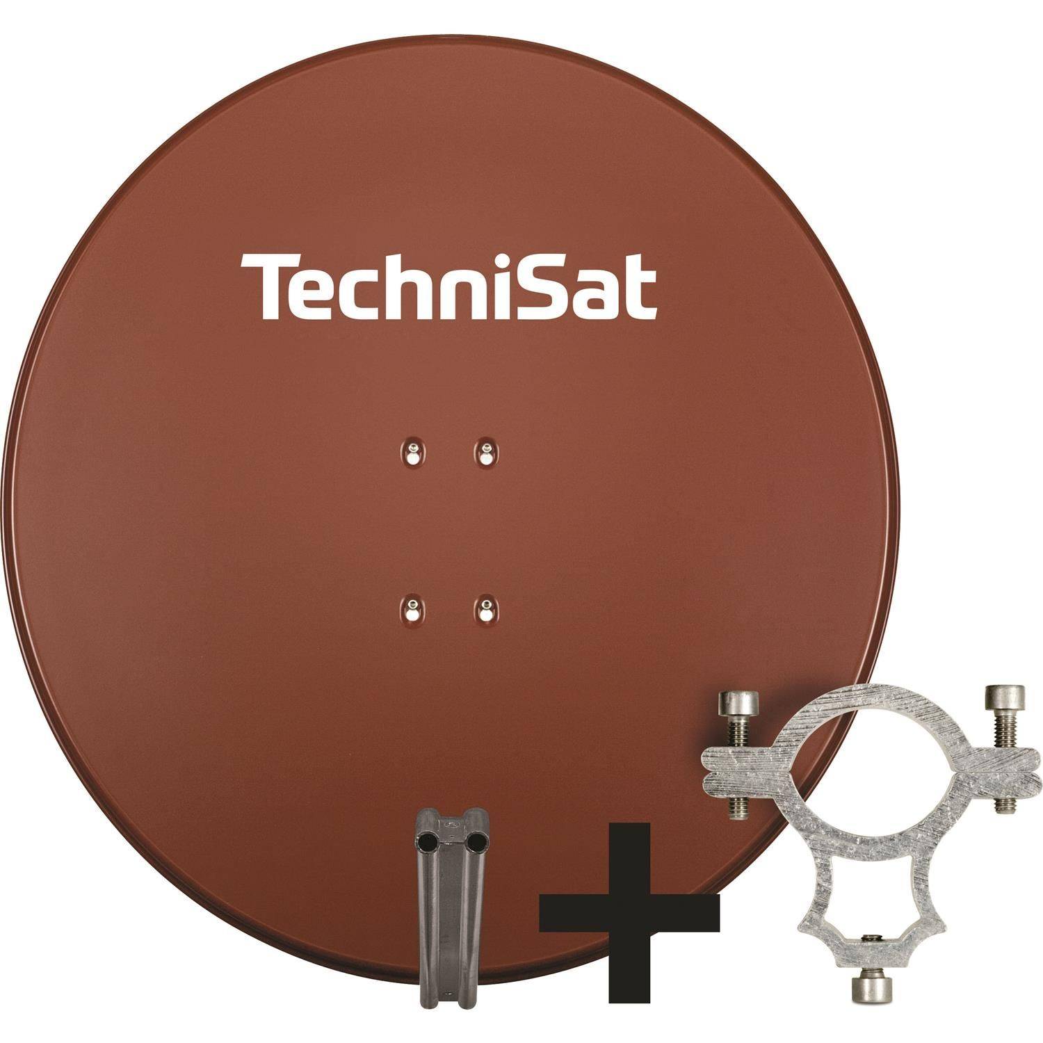 SATMAN 850 PLUS Sat-Antenne mit 40mm LNB-Halteschelle