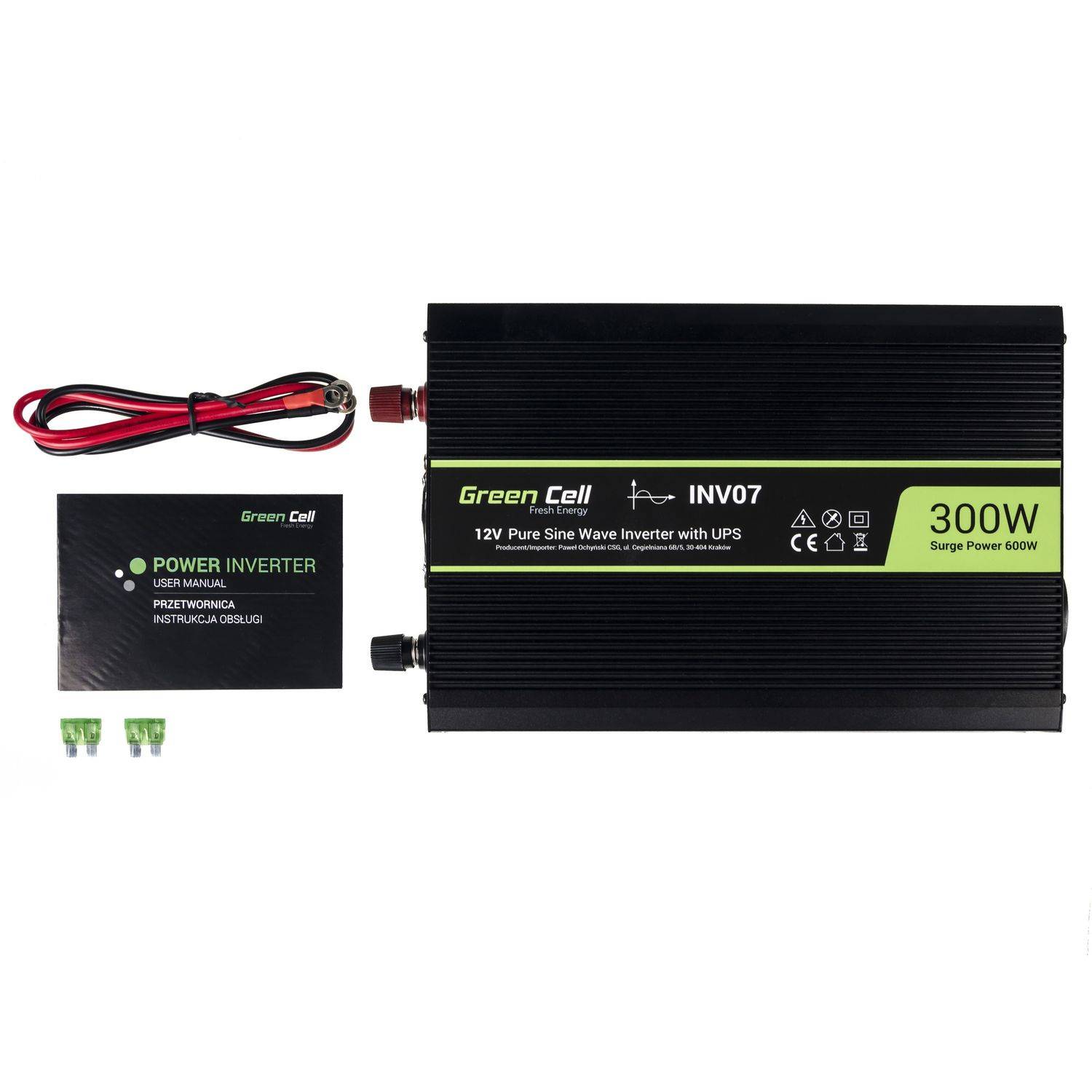 Spannungswandler 12V auf 230V Reiner sinus 300W/600W USV für Heizung