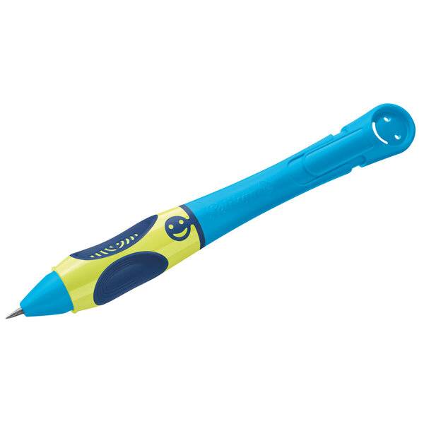 griffix Bleistift - Neon Fresh Blue Rechtshänder Faltschachtel mit Eurolochung.