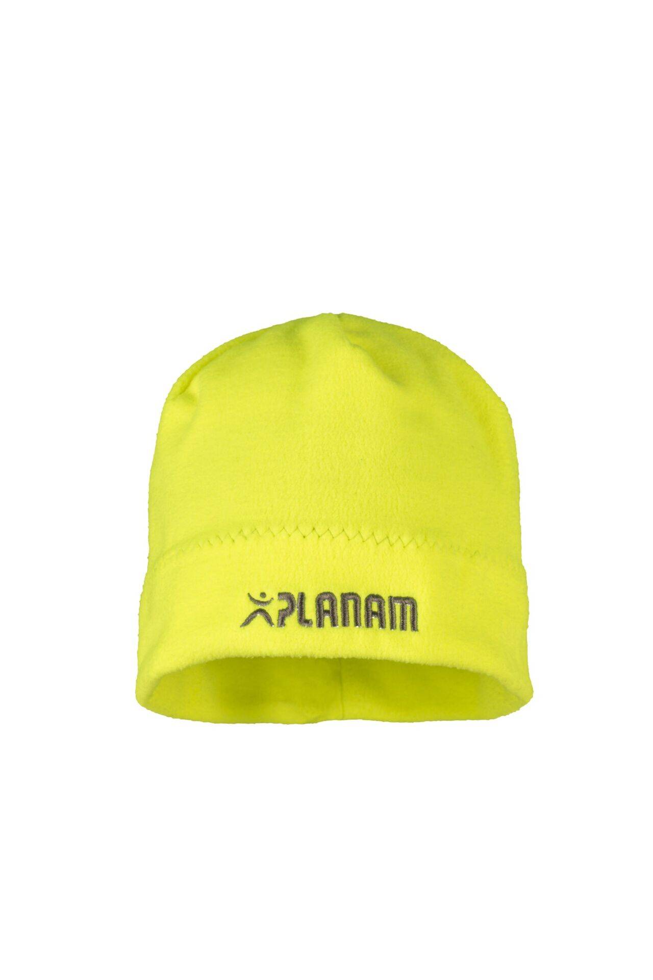 PLANAM Fleecemütze gelb Gr. L