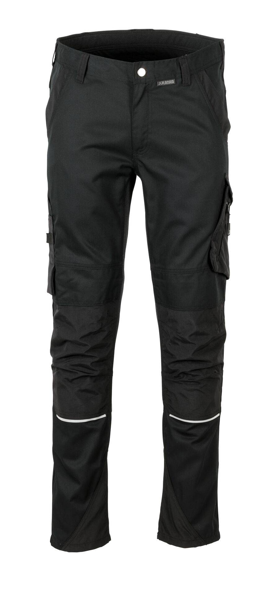 Planam Bundhose Norit schwarz aus hochwertigem Stretchgewebe für optimale