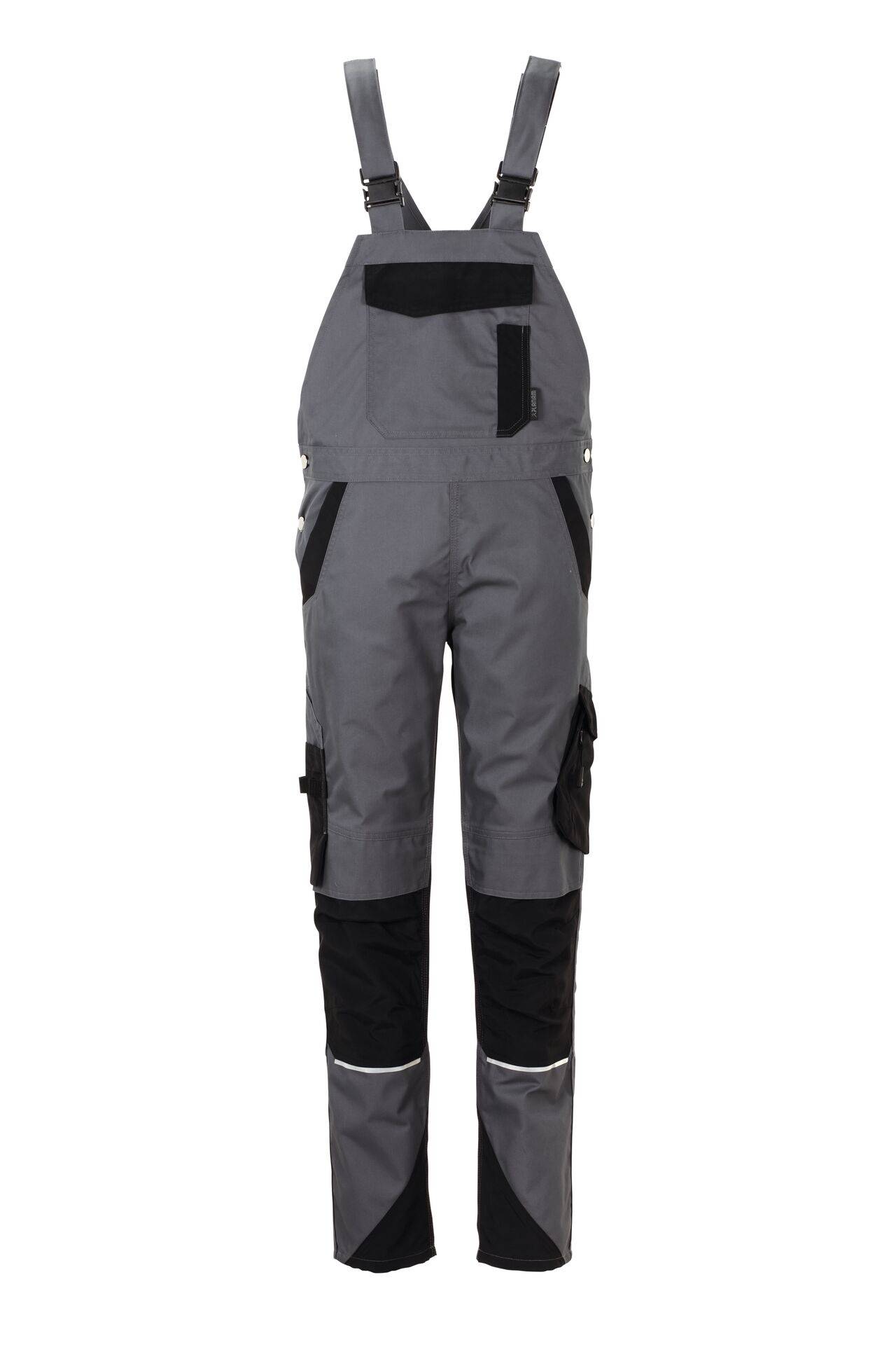 PLANAM Latzhose schiefer/schwarz Norit Gr. 54