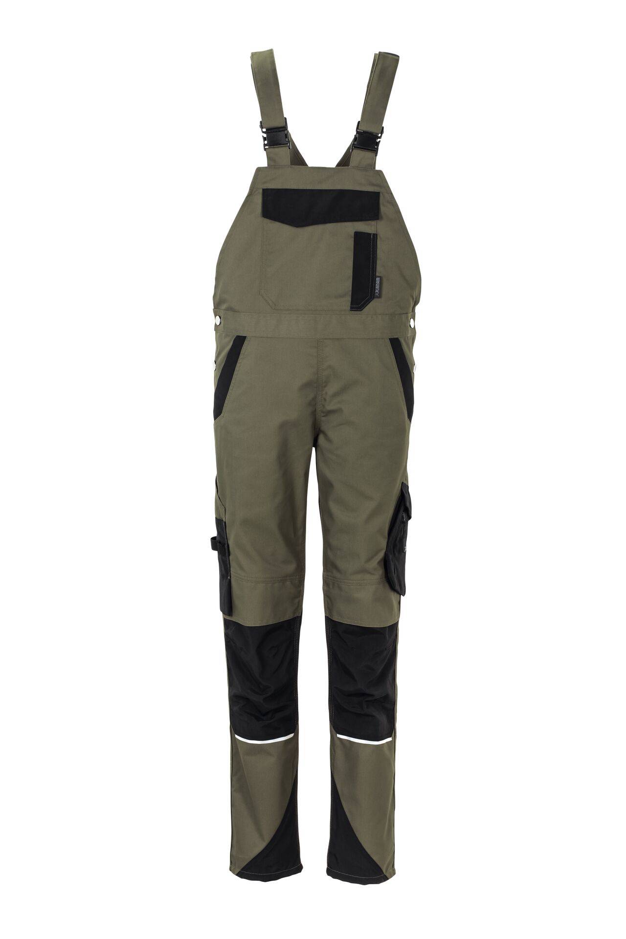 PLANAM Latzhose oliv/schwarz Norit Gr. 44