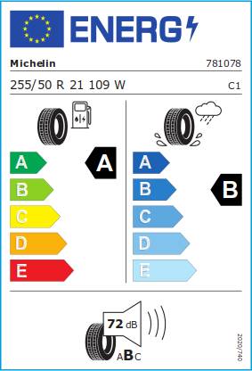 Michelin Pilot Sport EV ( 255/50 R21 109W XL Acoustic, EV )