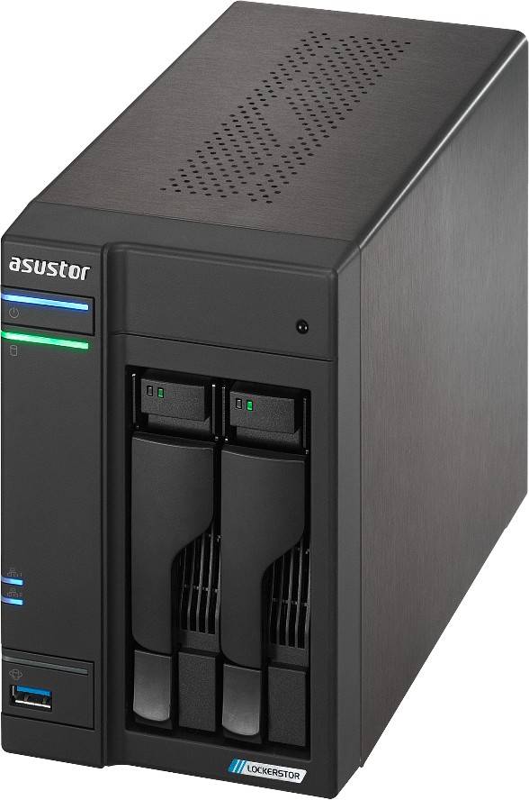 ASUSTOR Lockerstor 2 Gen2 - NAS-Server - 2 Schächte