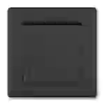 Unterputz-Schalter ohne Glimmlampe Schwarz Soft Touch Schwarz - Zweipoliger Schalter Unterputz-Schalter ohne Glimmlampe Schwarz Soft Touch Schwarz - Zweipoliger Schalter