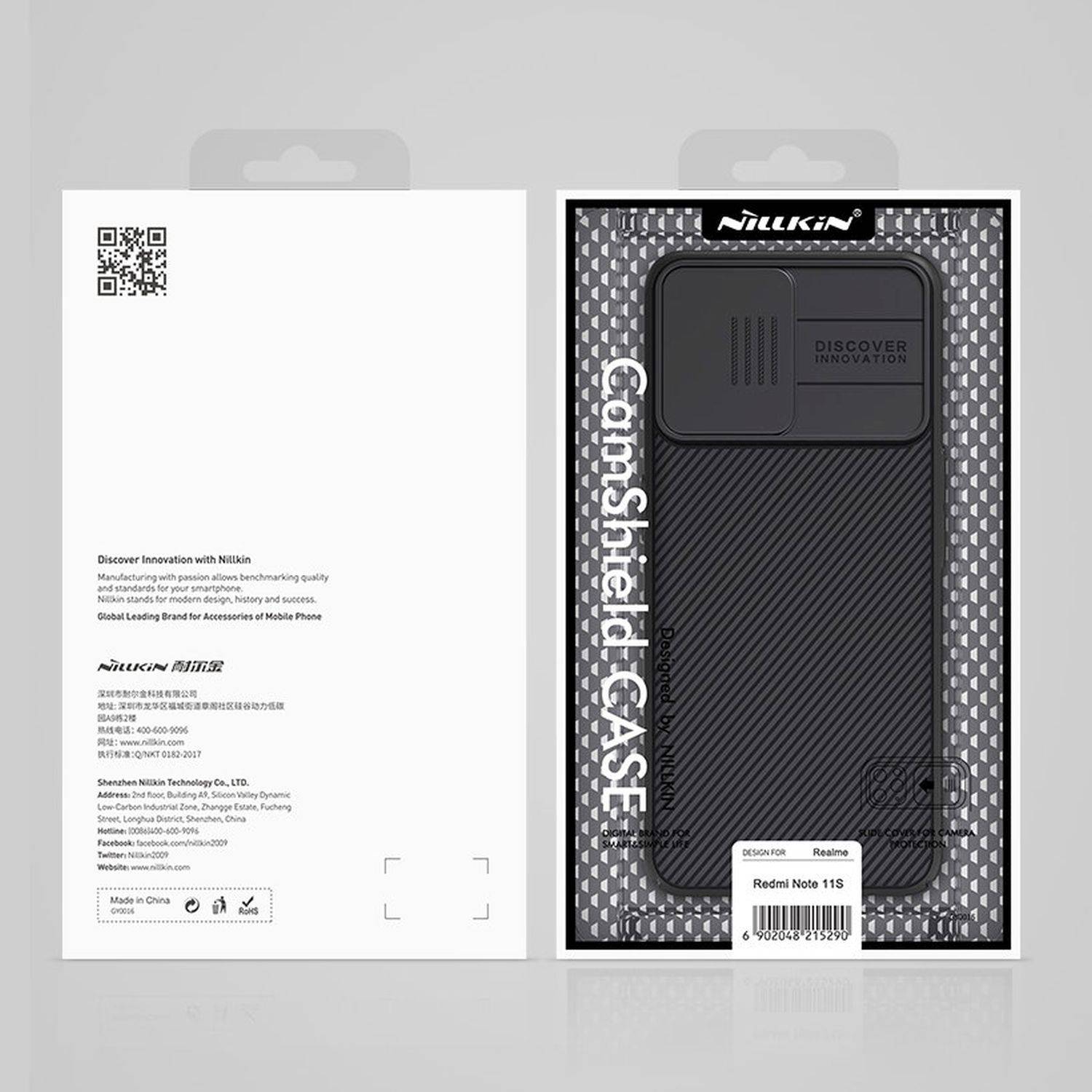 CamShield Case Slim Handyhülle Schutzhülle mit Kameraschutz Kameraabdeckung kompatibel mit Xiaomi Mi 11T Pro