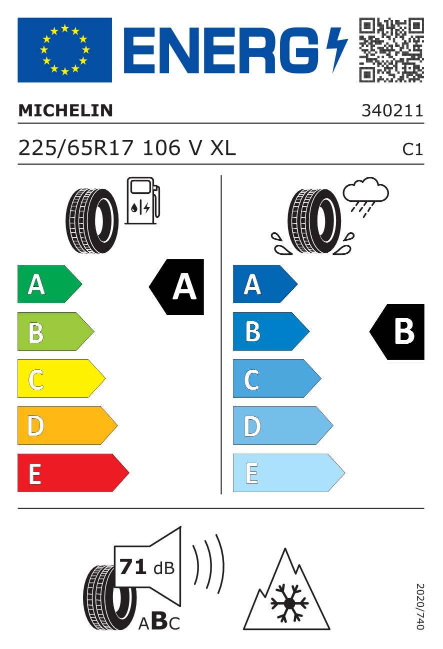 Michelin CrossClimate 2 SUV ( 225/65 R17 106V XL EV Suitable, mit Felgenschutzleiste (FSL) )