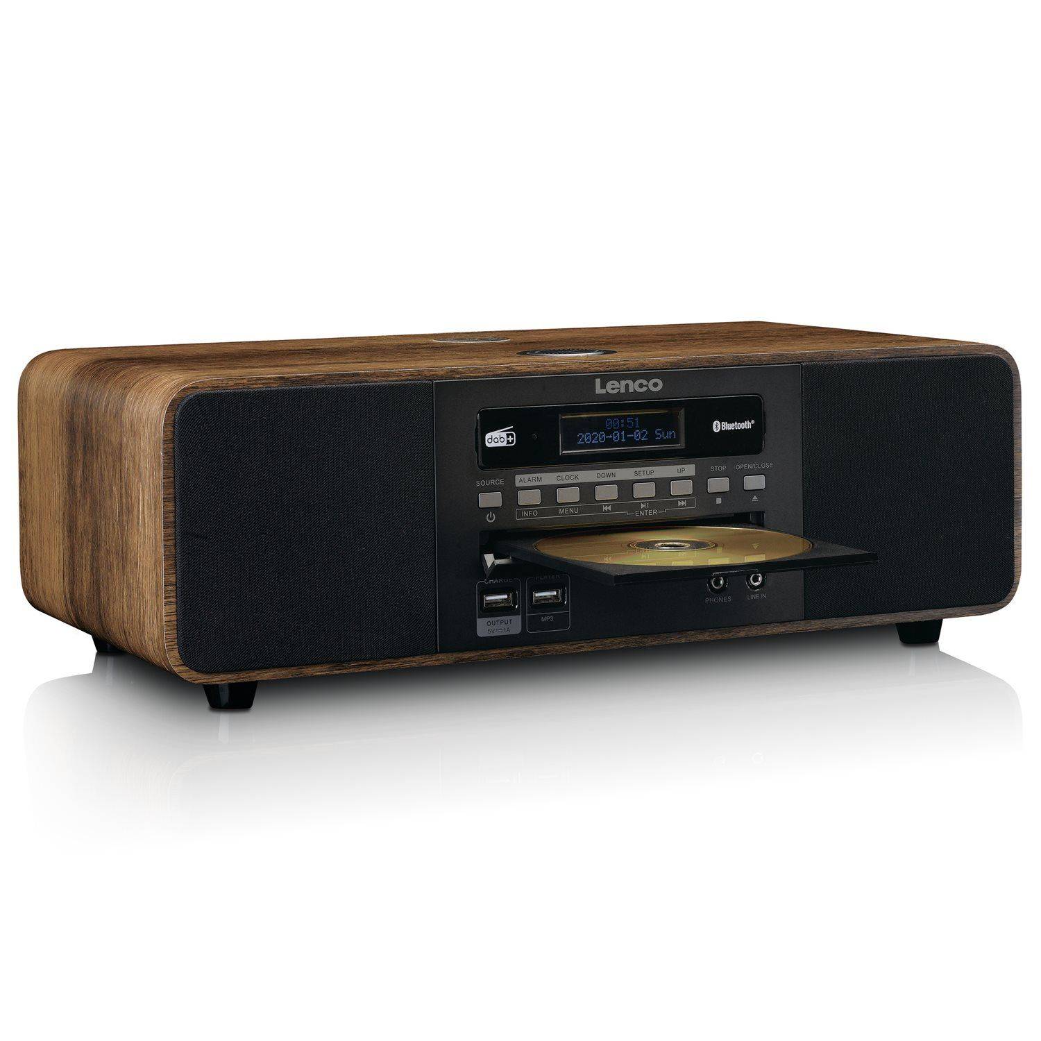 DAR-051WD DAB+/ FM-Radio, CD-MP3-Player, USB und Bluetooth
