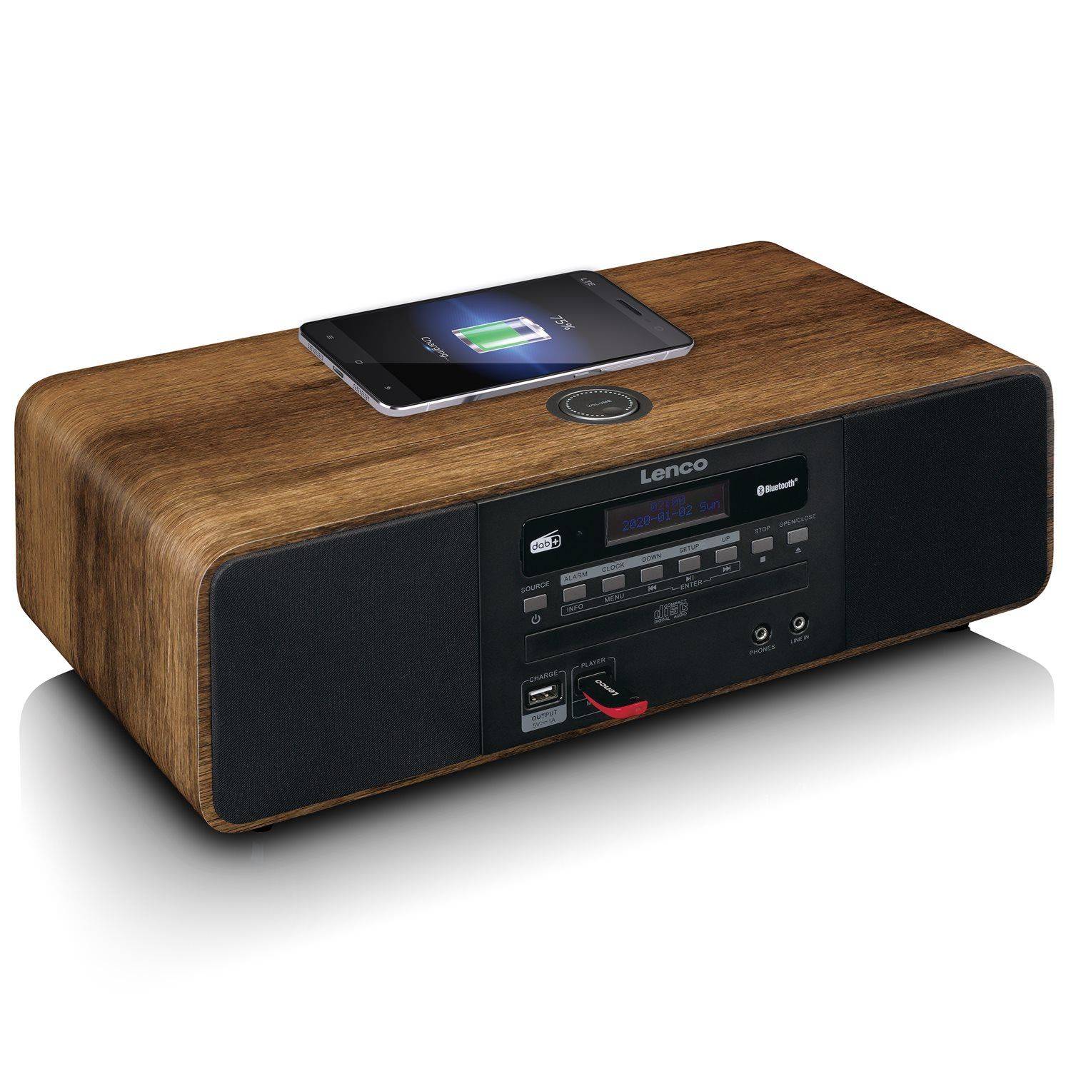 DAR-051WD DAB+/ FM-Radio, CD-MP3-Player, USB und Bluetooth
