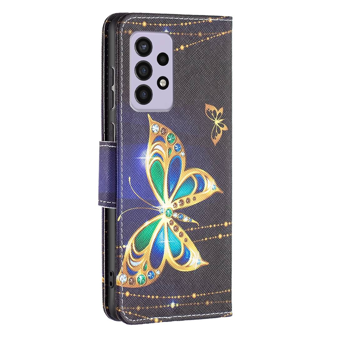 Für Samsung Galaxy A33 5G Kunstleder Handy Tasche Book Motiv 6 Schutz Hülle Case Cover Etui Neu