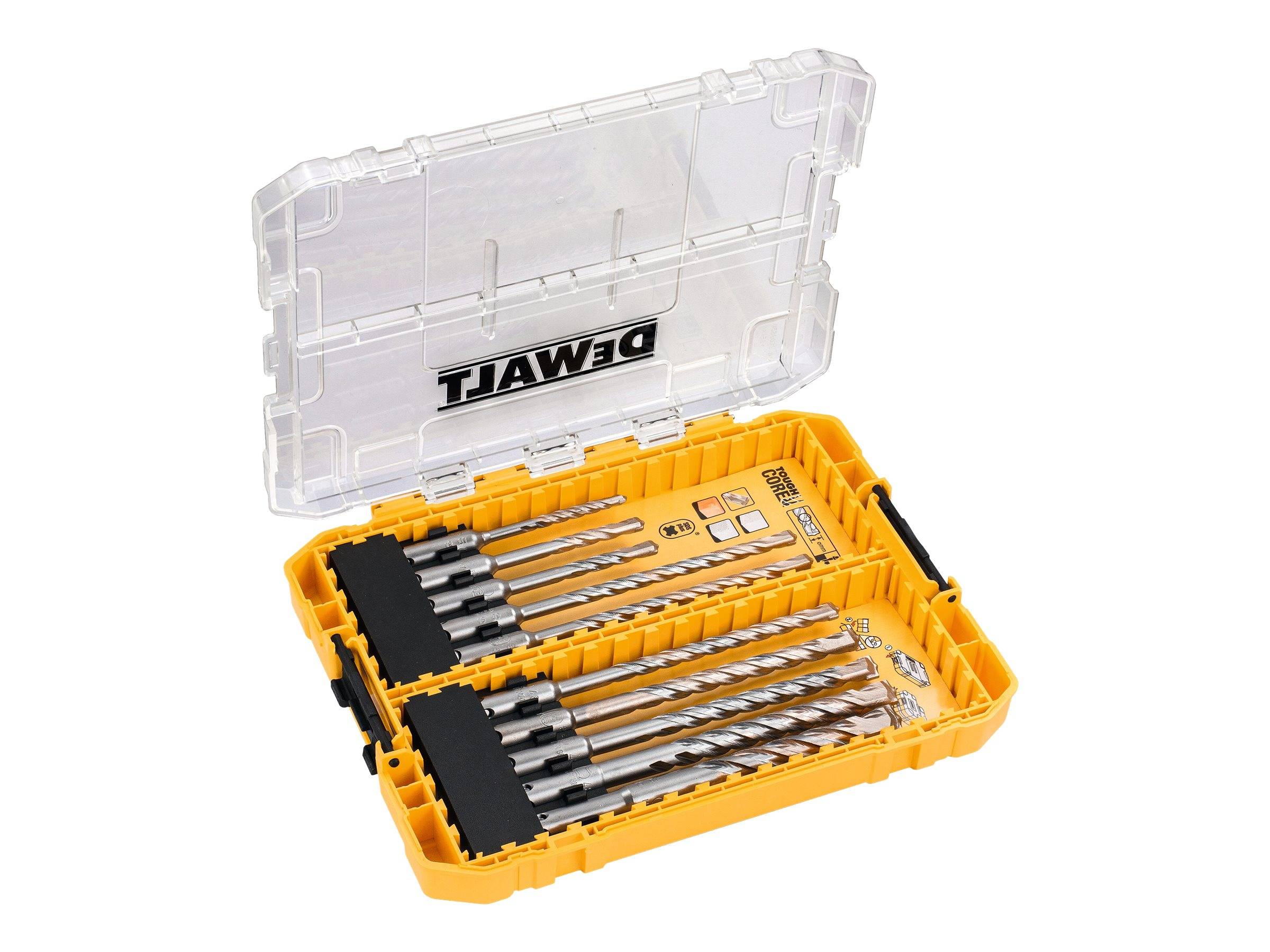 DEWALT Extreme - Bohrersatz - für Mauerwerk - Spiralbohrer - 10 Stücke - SDS-plu