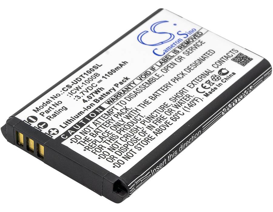 Akku passend für INCOM ICW-1000B, ICW-1000G, UNIDATA ICW-1000G, WPU-7700, WPU-7800, WPU-7800B, WPU-7800B-US, ICW-1000B,