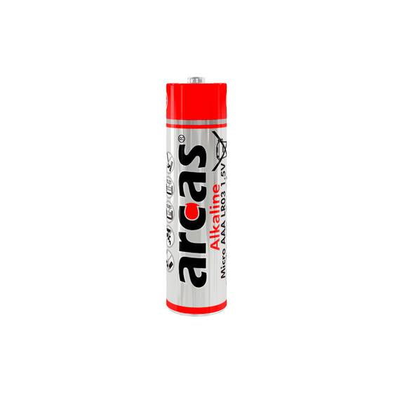 ChiliTec 23312 Micro-Batterien ARCAS Alkaline Typ AAA/LR03, 1,5V, 36er Flat-Pack