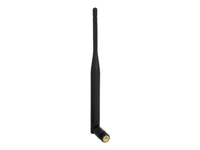 InLine WLAN Gummi Antenne - für AP und Router - SMA - 5dBi - Schwarz