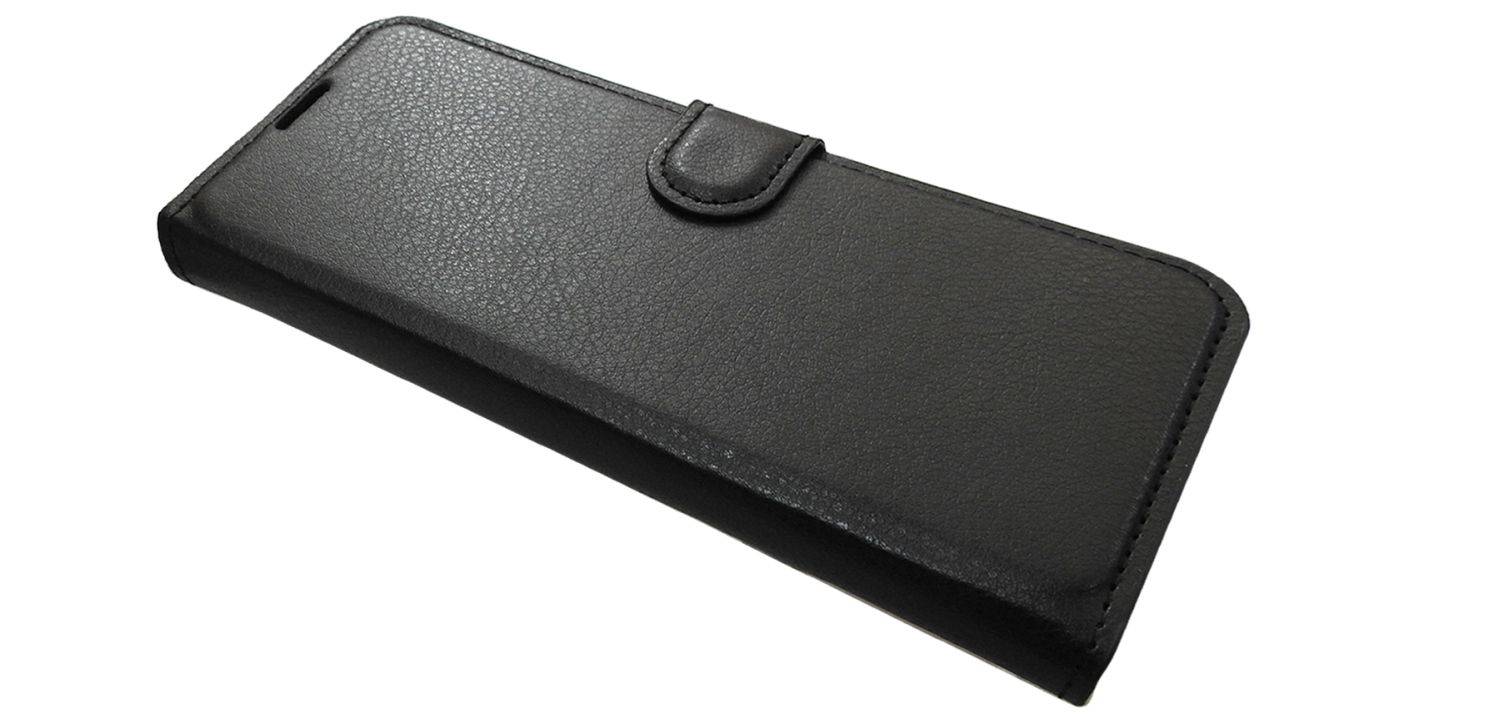 Buch Tasche "Fancy" kompatibel mit GOOGLE PIXEL 7 PRO Handy Hülle Etui Brieftasche Schutzhülle mit Standfunktion, Kartenfach Schwarz