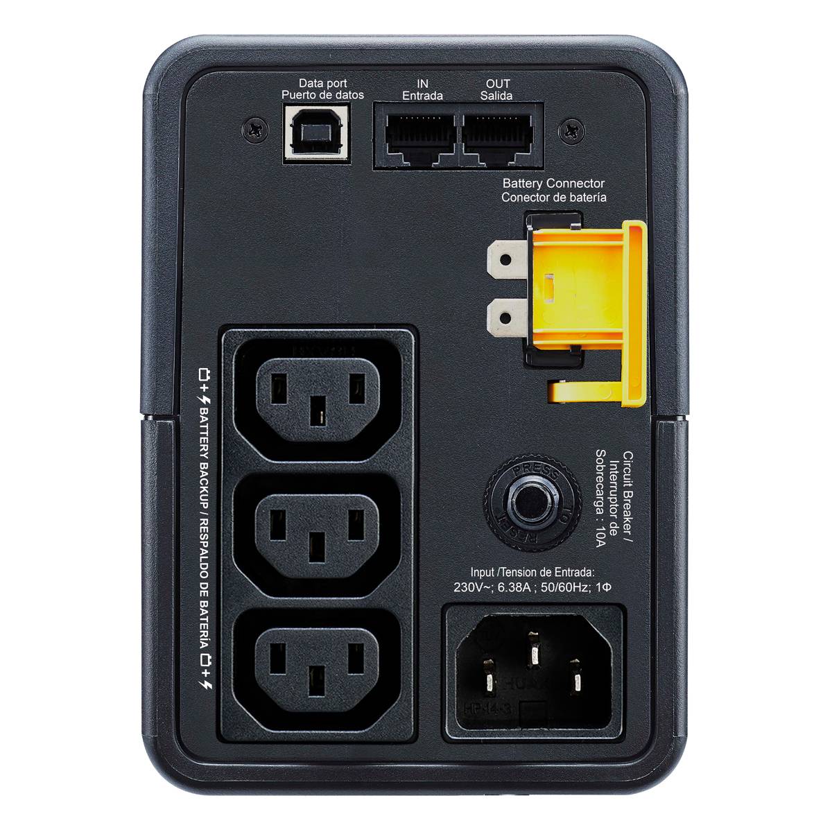 Back-Ups Line-Interactive 0,5 Kva 300 W 3 Ac Outlet