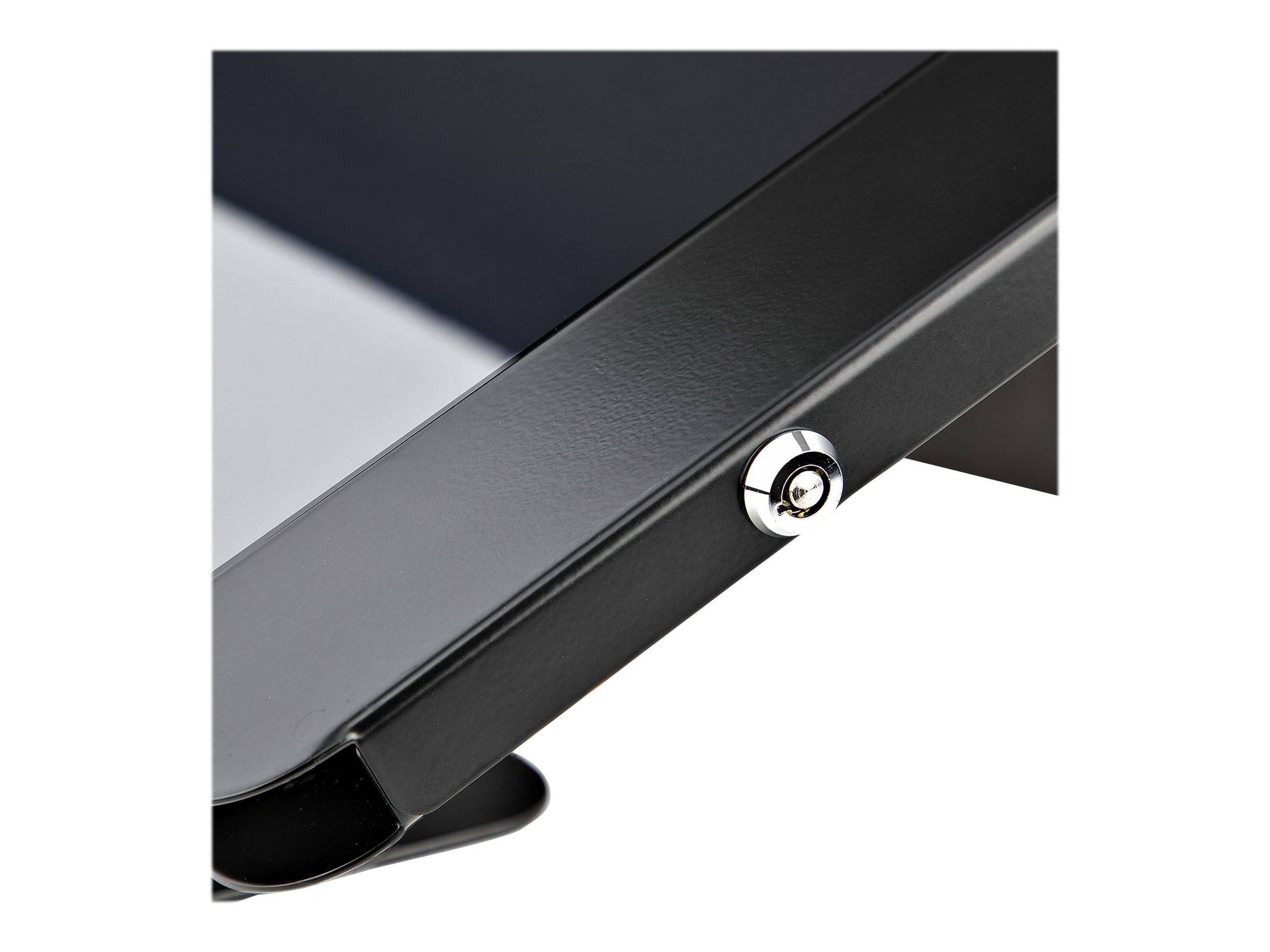 StarTech.com Secure Tablet Stand, Anti Theft Universal Tablet Holder for Tablets up to 10.5"", Lockable Tablet Stand for