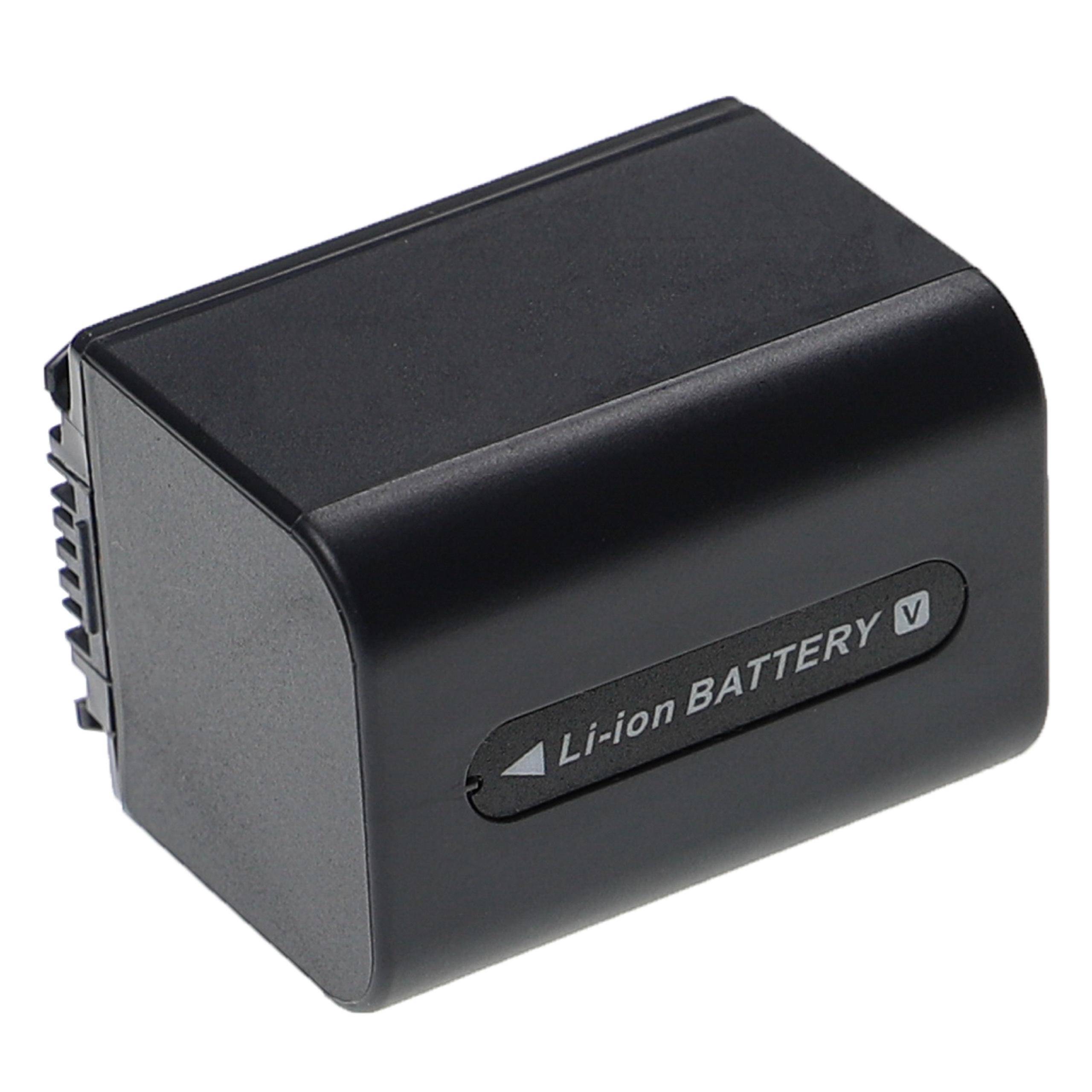 EXTENSILO 2x Akku kompatibel mit Sony HDR-CX155E, HDR-CX160B, HDR-CX155VE, HDR-CX160, HDR-CX160E Kamera (1640 mAh, 7,2 V, Li-Ion)