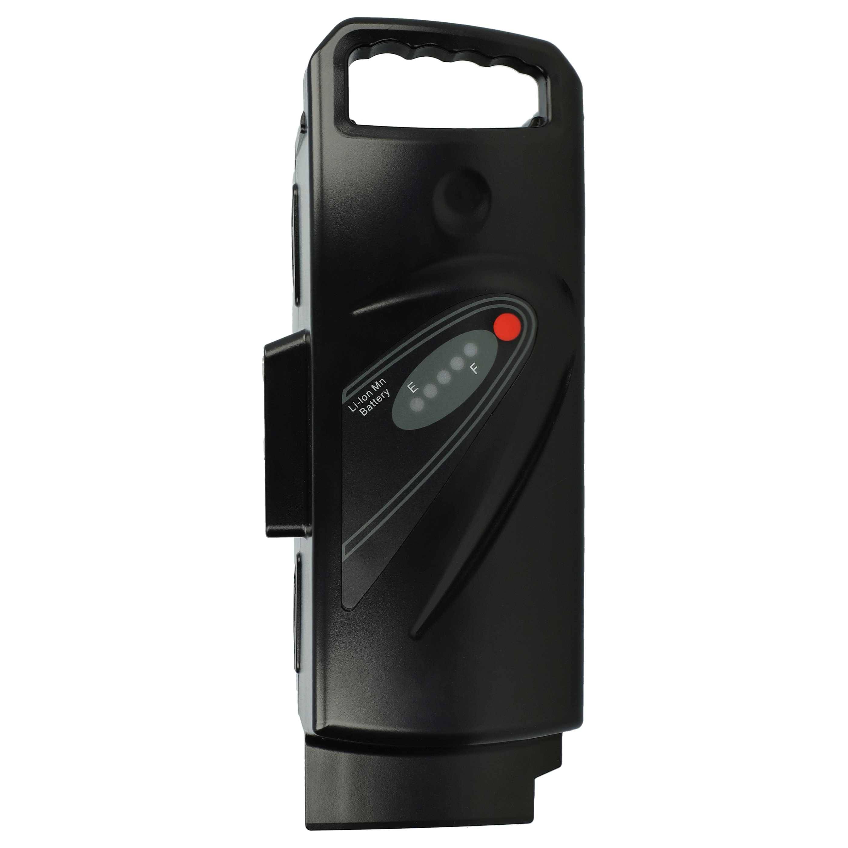 EXTENSILO Akku kompatibel mit Flyer S XT 28, S X-C 26, T10, S Tour 28, S Urban 28, S Urban 26 E-Bike (23,2 Ah, 25,2 V, Li-Ion) - Schwarz