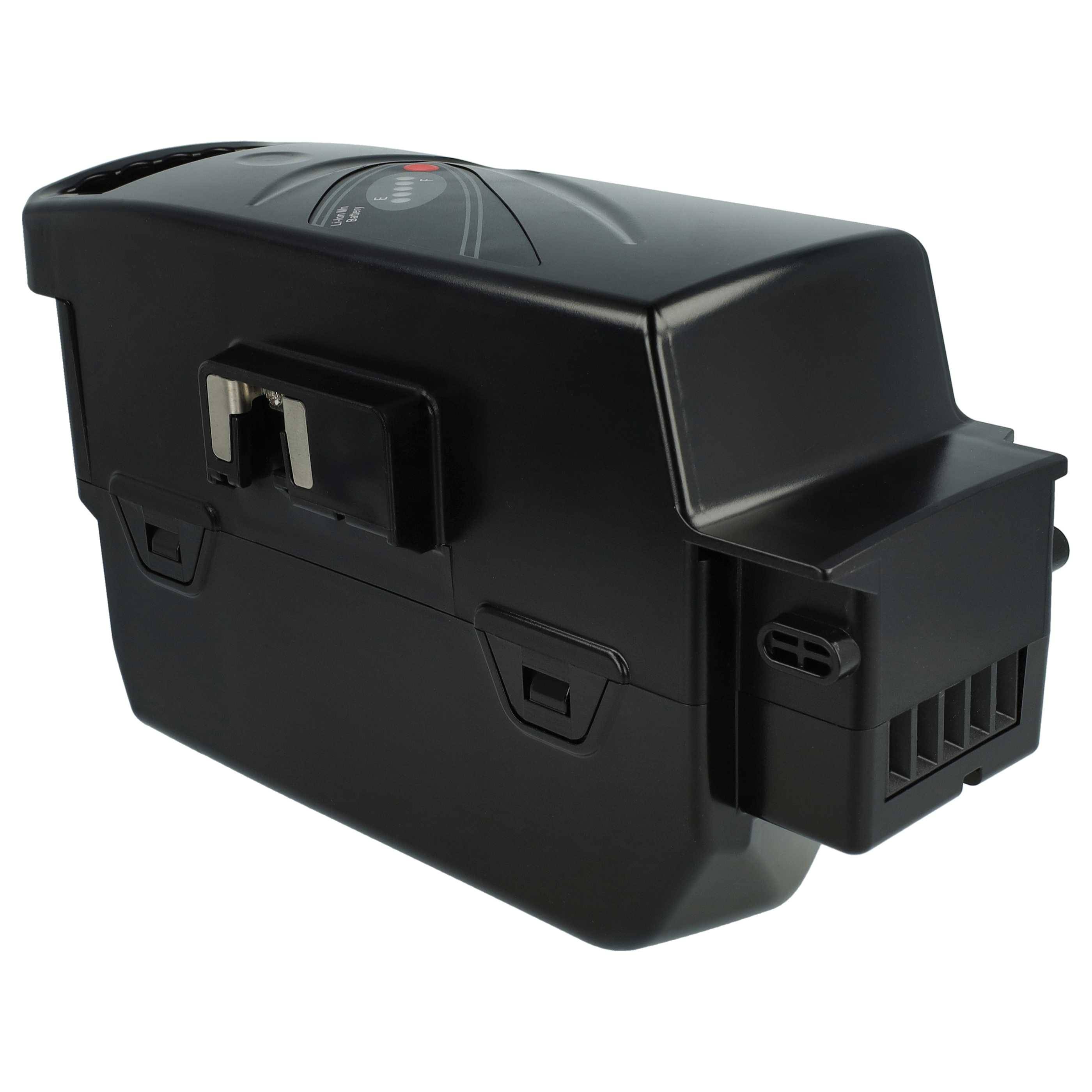 EXTENSILO Akku kompatibel mit Panasonic Flyer L11 HS, L14 HS, L6, C9, L10 HS, L4, C8 HS, L2, L5 E-Bike (23,2 Ah, 25,2 V, Li-Ion) - Schwarz