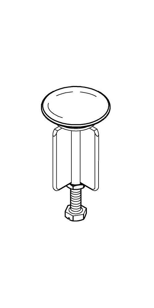 GROHE Stopfen für Ablaufgarnitur 1 1/4Zoll, 5 Stück ch chrom