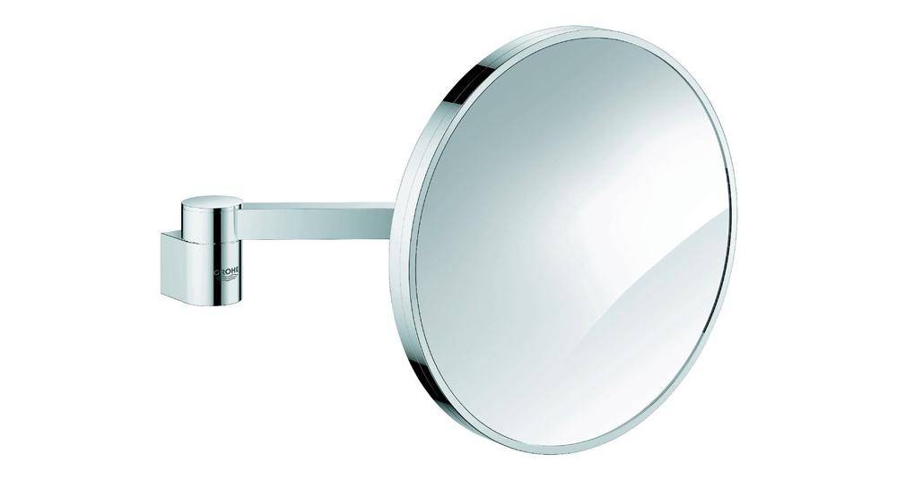 GROHE Kosmetikspiegel SELECTION 7-fache Vergrößerung chrom