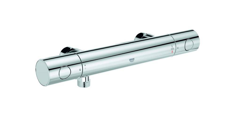 GROHE Thermostat-Brausebatterie GROHTHERM 800 C 1/2Zoll chr chrom