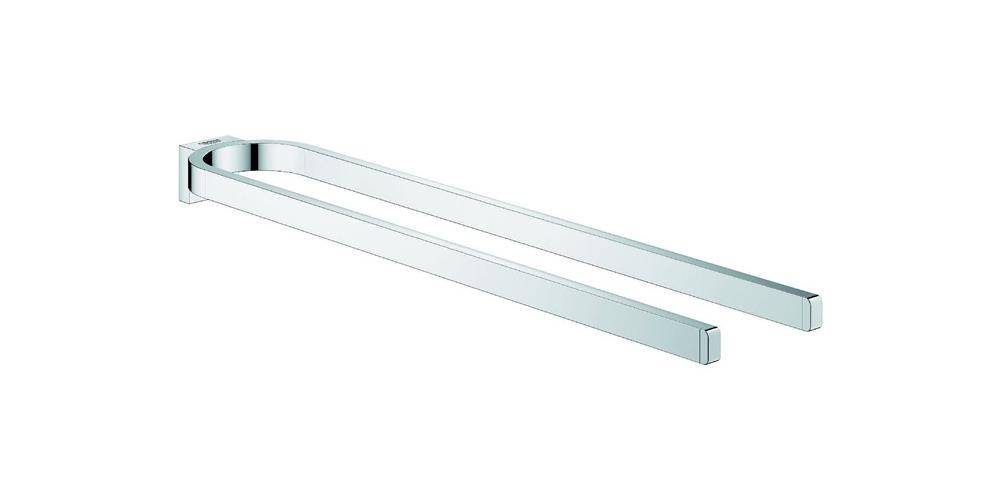 GROHE Handtuchhalter SELECTION 411mm, nicht schwenkbar, 2-armig chrom