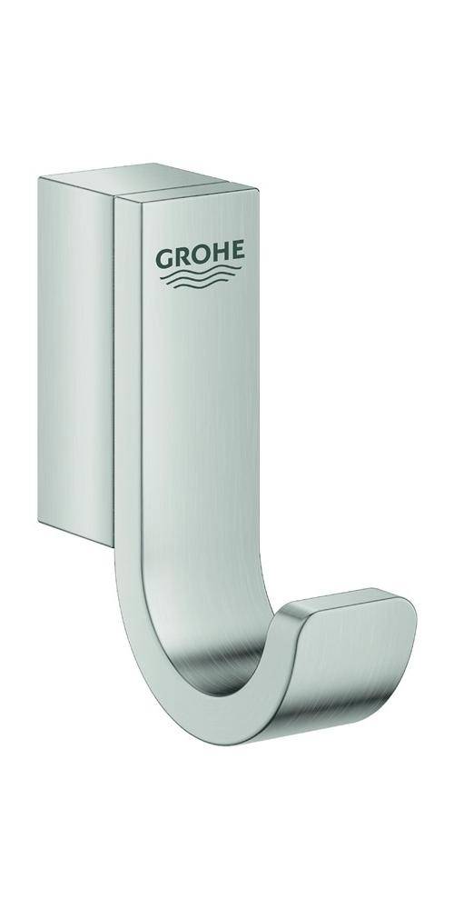 GROHE Bademantelhaken SELECTION 1-fach supersteel
