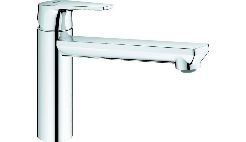 GROHE Einhand-Spültischarmatur BAUEDGE 1/2Zoll mi-ho Ala chr chrom