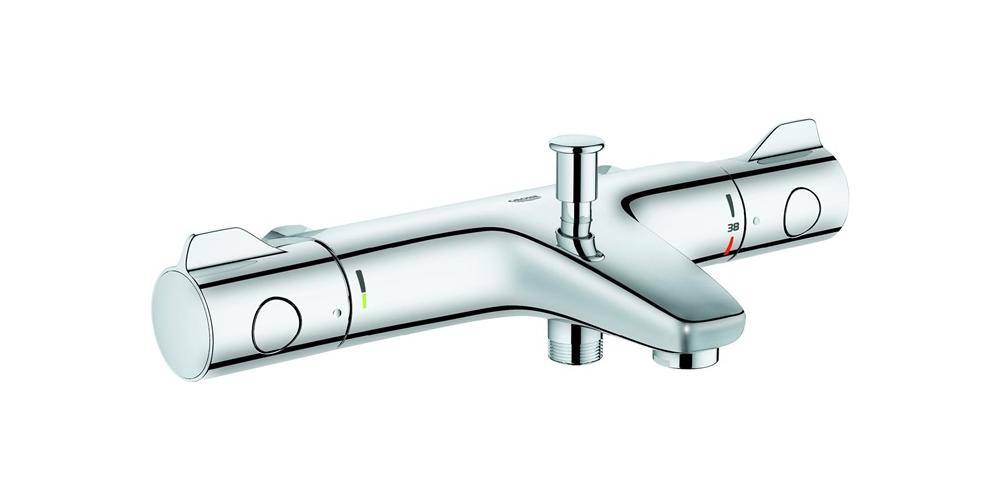 GROHE Thermostat-Wannenbatterie GROHTHERM 800 1/2Zoll chr chrom