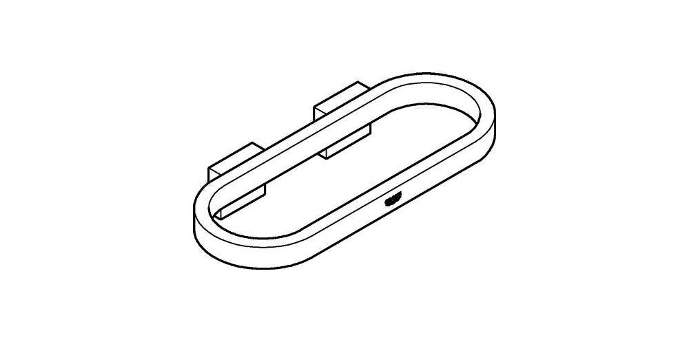 GROHE Handtuchring SELECTION 200mm chrom