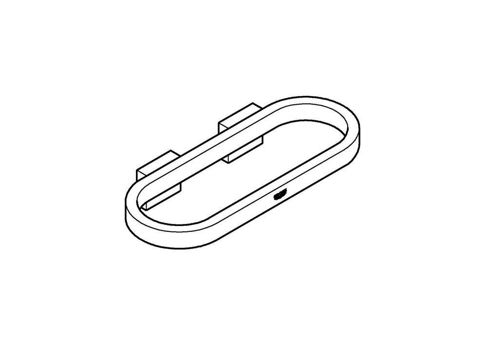 GROHE Handtuchring SELECTION 200mm chrom