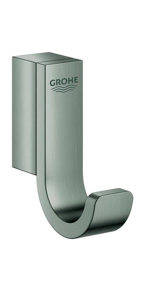 GROHE Bademantelhaken SELECTION 1-fach hard graphite gebürstet